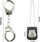 4E's Novelty Police Accessories for Kids - Fake Police Badge and Police Handcuff Set - Ideal Police Gear for Kids - Police Party Favor & Dress Up Prop